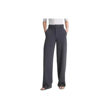 VINCE Belted Wide leg Trousers