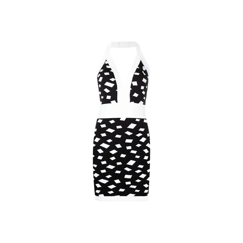 BALMAIN Sleeveless Dresses Women's Black-0