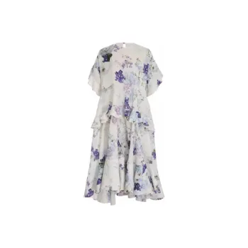 Zimmermann Short Sleeved Dresses Women's Gray
