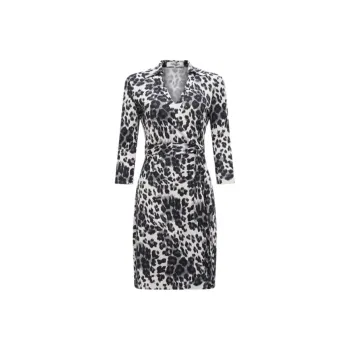 DVF Diane Von Furstenberg FW23 Long-Sleeved Dresses Women's Black