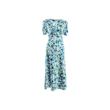 BESIONIA SS24 Short Sleeved Dresses Women's Turquoise