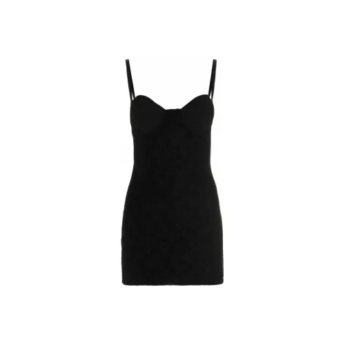 HERON PRESTON Sleeveless Dresses Women's Black