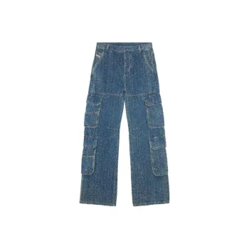 DIESEL D Sire Cargo S2 Trousers 'Denim'