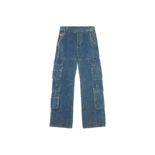 DIESEL D Sire Cargo S2 Trousers 'Denim'
