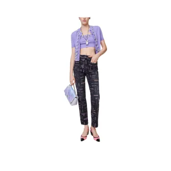 CHANEL SS22 Jeans Women's Black