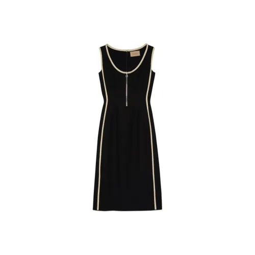 GUCCI SS22 Sleeveless Dress Women's Black