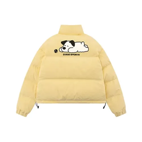 LWLG Puffer Jacket Women's Yellow