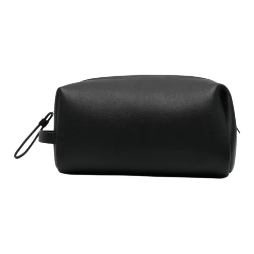 THE ROW Calfskin Makeup Bag Women's Black