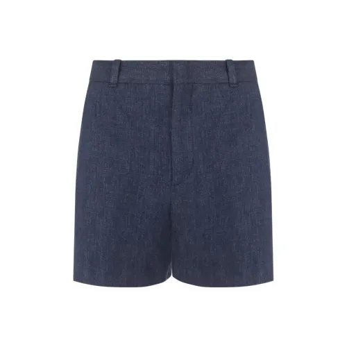 Chloé High Waist Tailored Bermuda Shorts