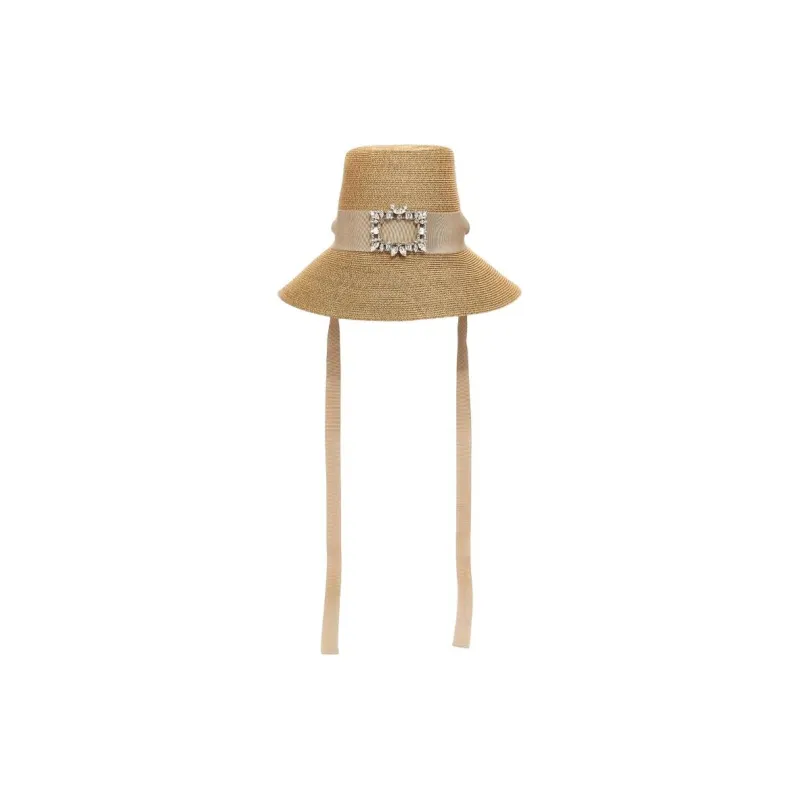 Roger Vivier Polyester Hats & Caps Women's Brown-2