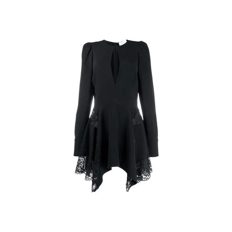 Stella McCartney Long-Sleeved Dresses Women's Black-0