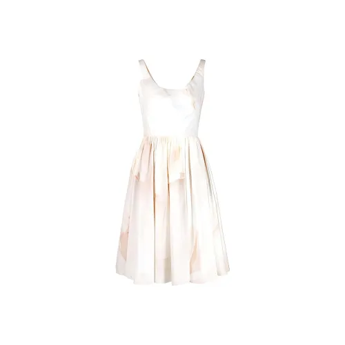 Alexander McQueen Sleeveless Dresses Women's Light Pink