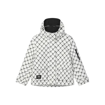 FILA SS25 Puffer Jacket Women's Cloud White
