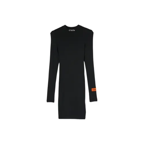 HERON PRESTON Long-Sleeved Dresses Women's Black