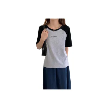 Mu Xiao Xin Raglan Sleeve T Shirt Women's