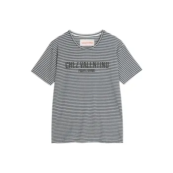 Valentino T Shirt Women's Black White