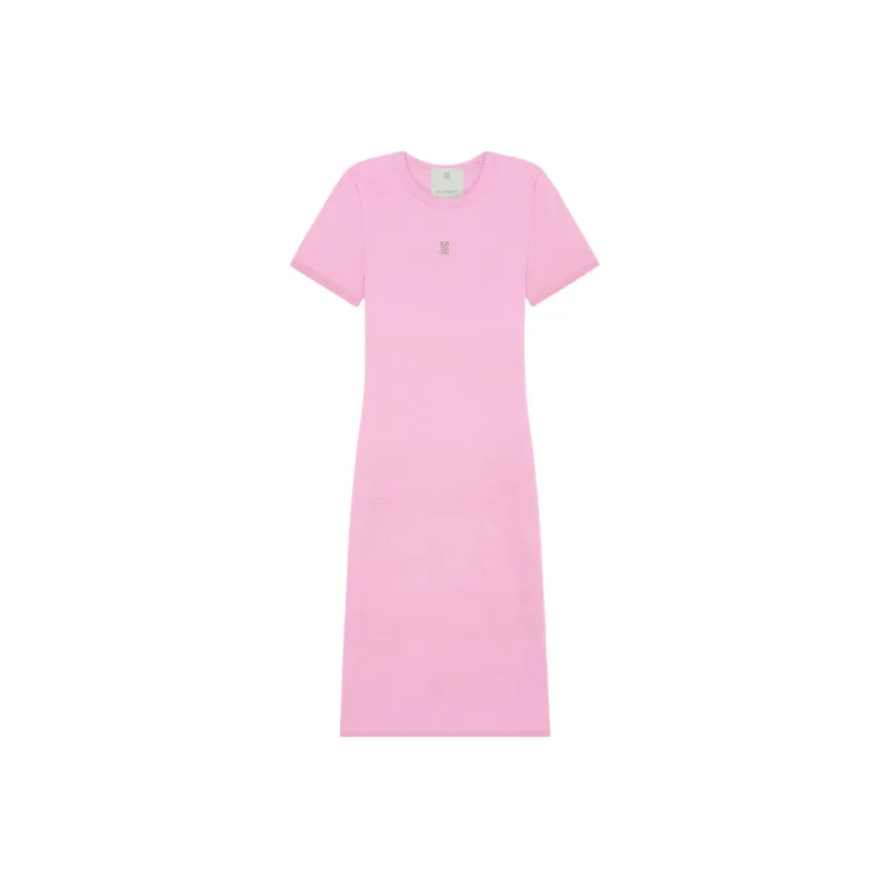 Givenchy Short-Sleeved Dresses Women's Pink-0