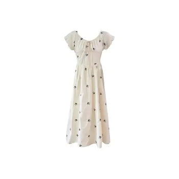 JOSR Short Sleeved Dresses Women's White