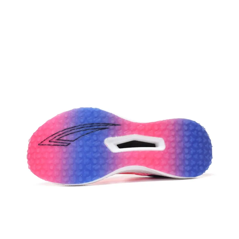 QIUTEXIONG Running Shoes Unisex Low Top White/Purple-5