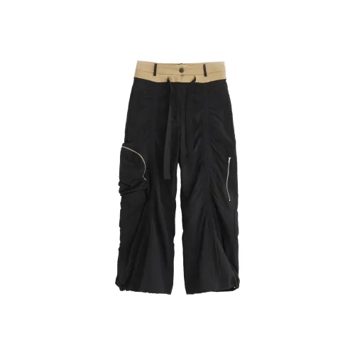 PUBLIC TOKYO FW23 Cargo Pants Women's Black