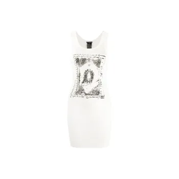 Ann Demeulemeester Sleeveless Dresses Women's White