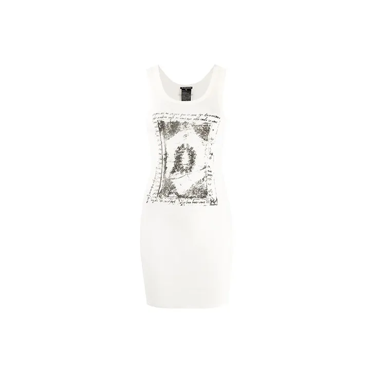 Ann Demeulemeester Sleeveless Dresses Women's White-0