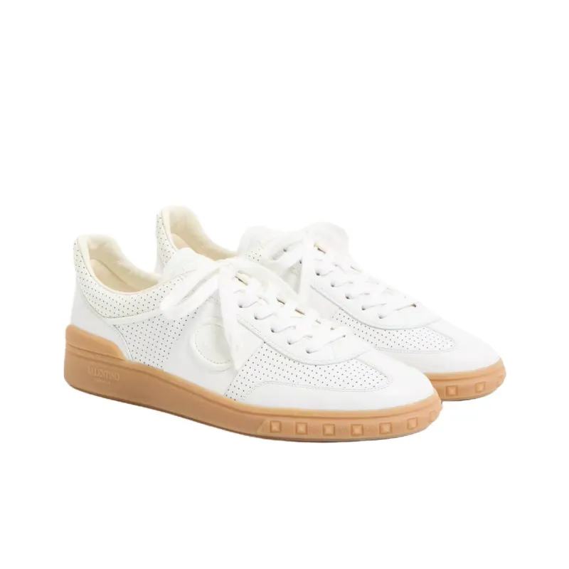 Valentino Upvillage Low Top Skateboard Shoes Men's White-2