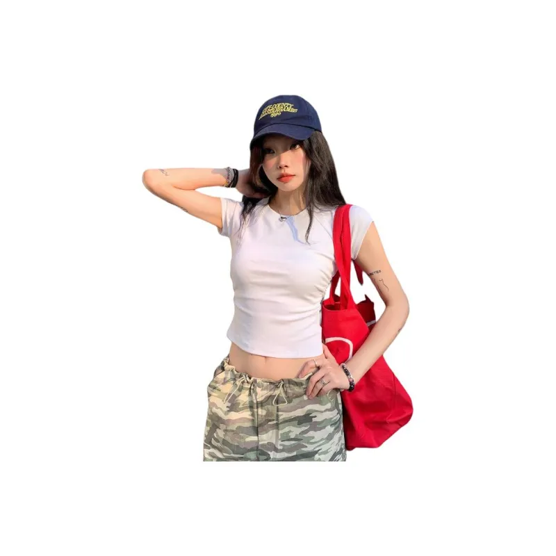 ORIGIN T Shirts Women's White-0