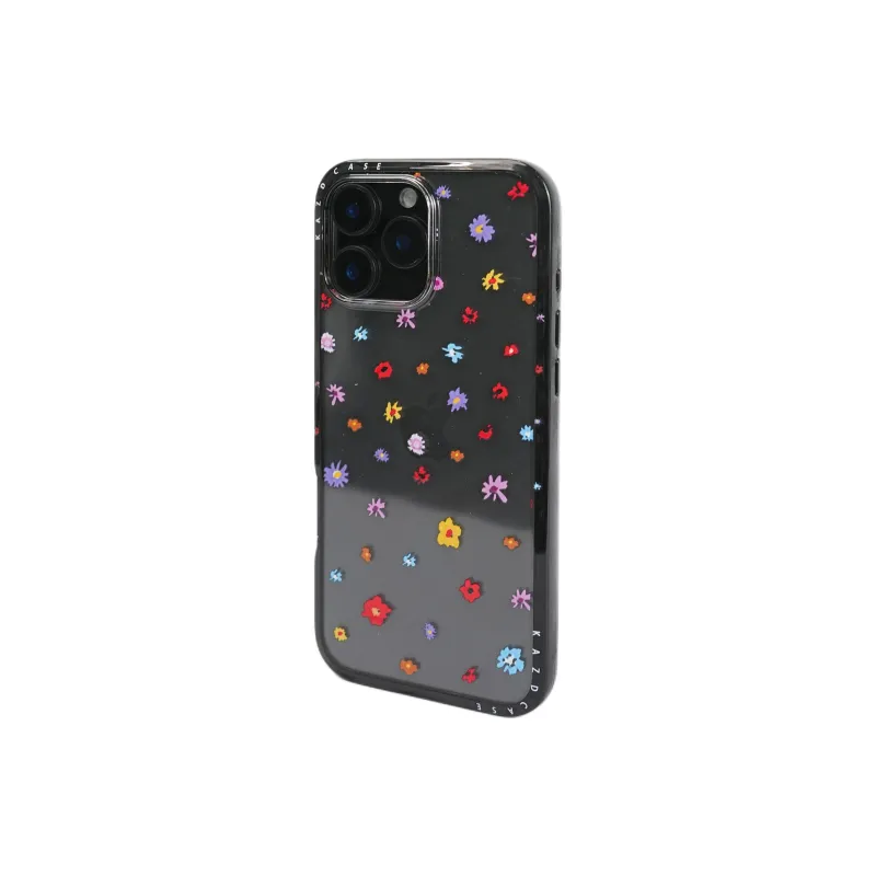 Sopi Acrylic Material Multicolor Small Floral Stand Phone Cases Compatibility With IPhone 16/15/13/14/Pro/Max-6