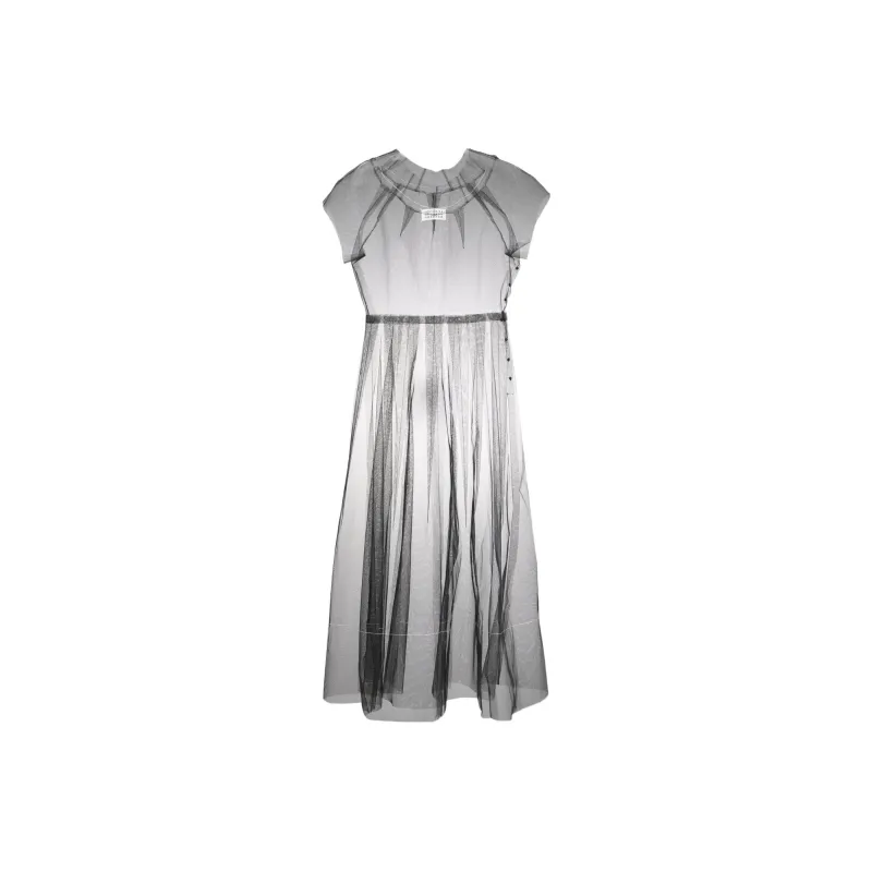 Maison Margiela Sheer Tulle Dress-0