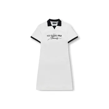 FILA FUSION Short Sleeved Dresses Women's Cloud White