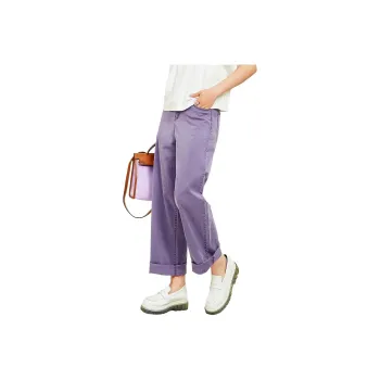 MUGUOGUOMU Casual Pants Women's Sunset Purple