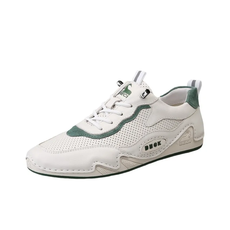 BECK Navigator Collection Slip Resistant, Abrasion Resistant, Breathable Coverage Low Top Casual Shoes Men's-1