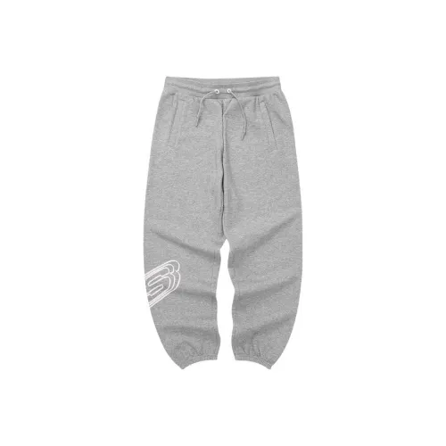 Skechers Colorful Knitted Sports Pants Women's Medium Heather Gray