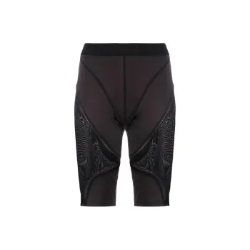 McQ Alexander McQueen Panelled Biker style Shorts