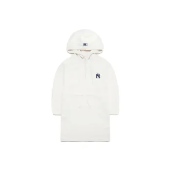MLB Fleece One Piece Dress White