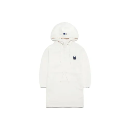 MLB Fleece One Piece Dress White