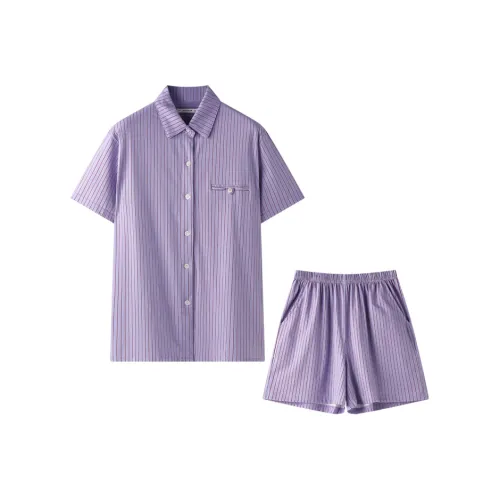 MEITENG Pajama Set Women's Purple