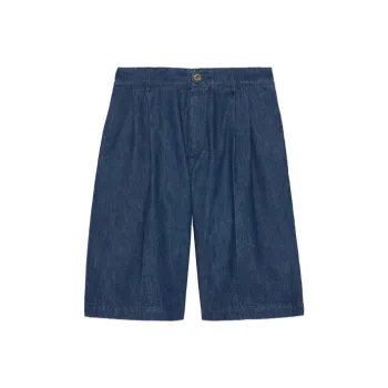 GUCCI Denim Bermuda Shorts