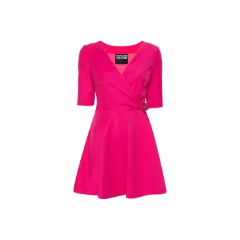 VERSACE JEANS COUTURE Belted A Line Dress