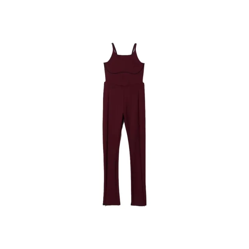 LACOSTE x EleVen Lacoste X EleVen By Venus Co-brand Jumpsuit Women's Red-0