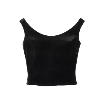 Balenciaga Tank Top Slim Fit Women's Black