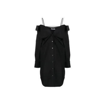Alexander Wang Long Sleeved Dress Women's Black