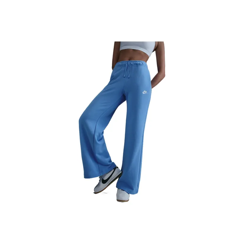Nike Sportswear Club Fleece Women's Mid Rise Wide Leg Sweatpants-0