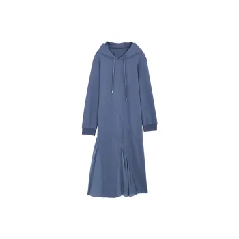 MS-Echo Shift Dress Mid-Length Dress Sky Blue