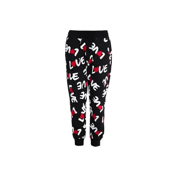 MOSCHINO Knitted Sweatpants Women's Black