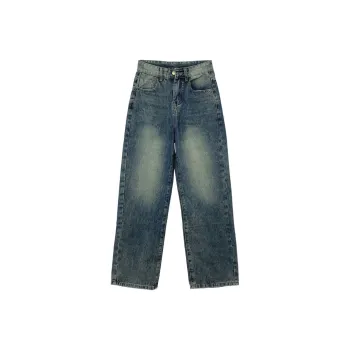 Icicofficial Jeans Women's Yellow Mud