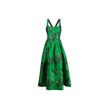 PHILOSOPHY DI LORENZO SERAFINI SS22 Sleeveless Dress Women's Green