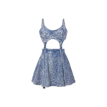 Laurence & Chico Slip Dresses Women's Light Blue