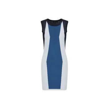 ARMANI EXCHANGE Sleeveless Dresses Women's Navy Blue